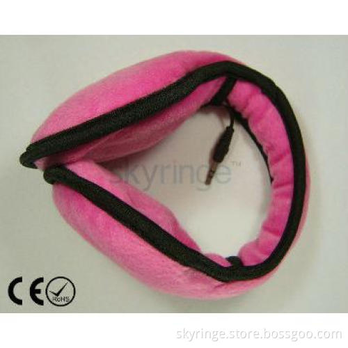 Winter Warm earmuff plush headphone under CE and RoHS